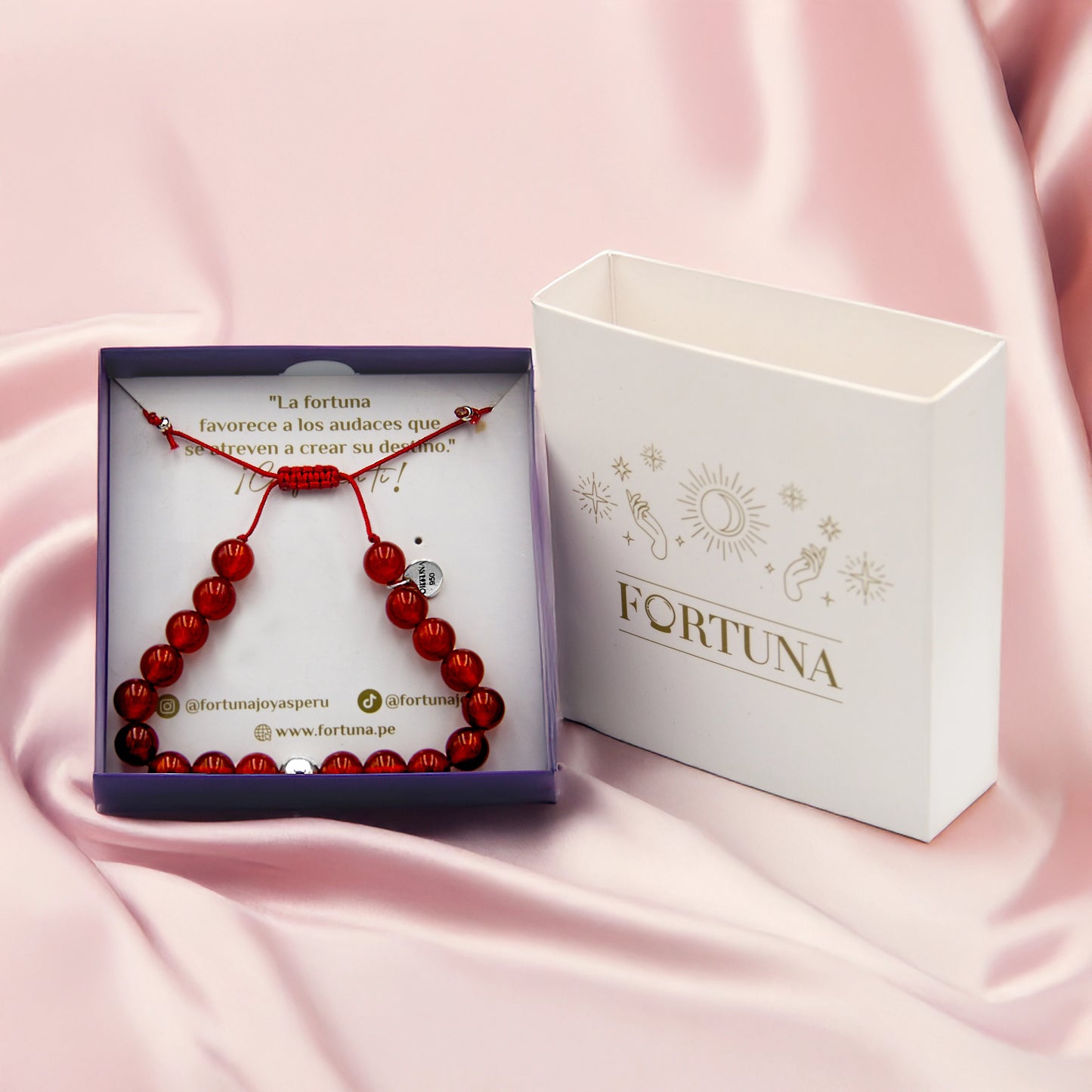 Pulsera de Ágata Roja – Energía, Coraje y Protección 🛡️