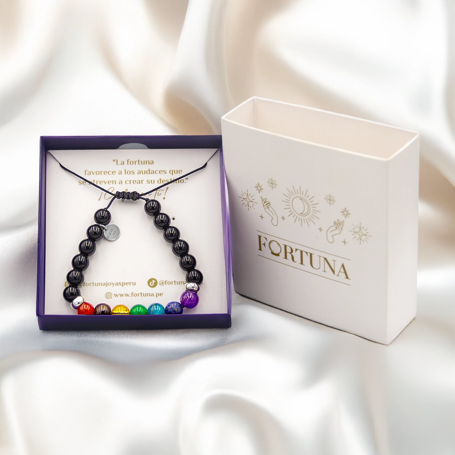 Brazalete 7 Chakras Piedras Naturales ✨