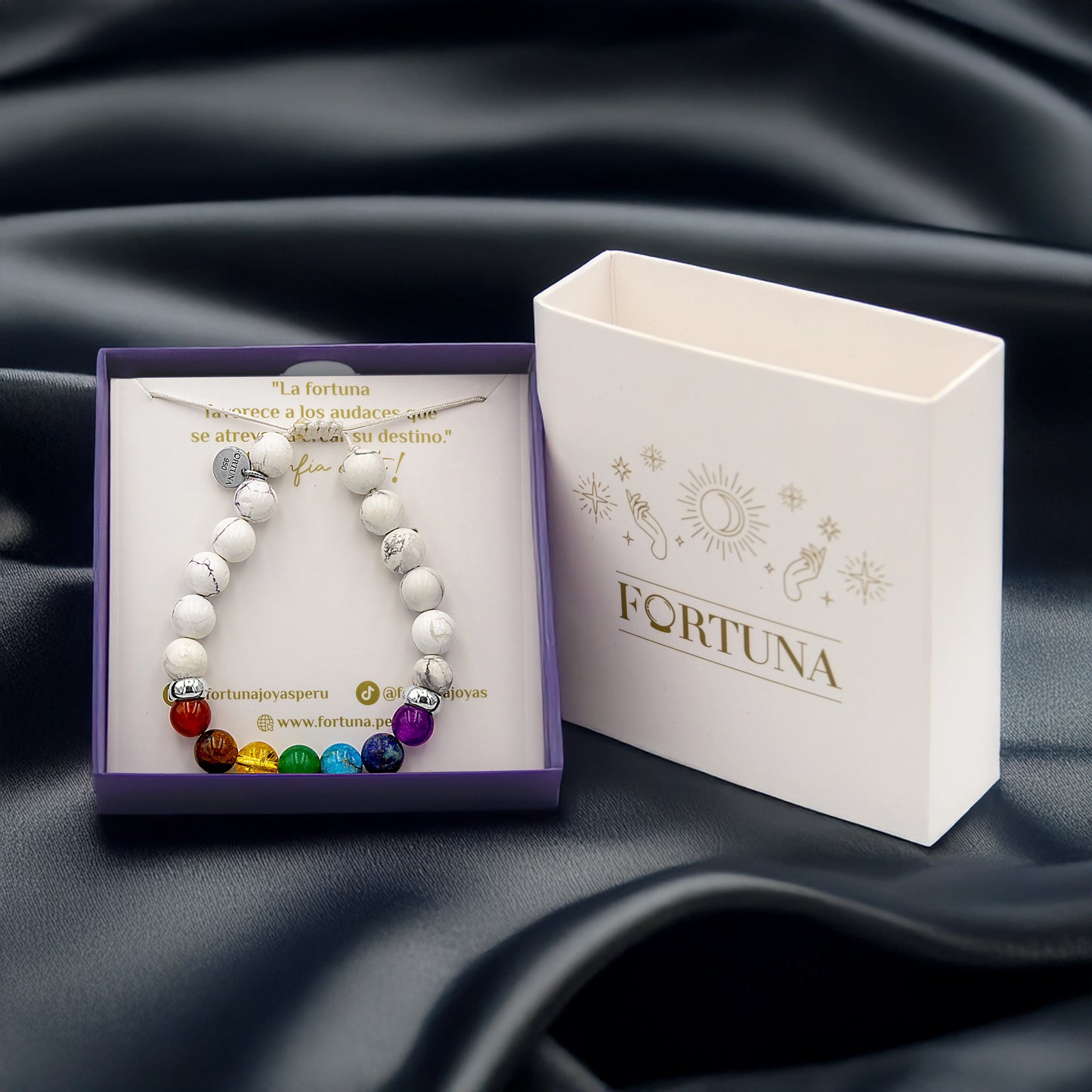 Brazalete 7 Chakras Fortuna 🌟