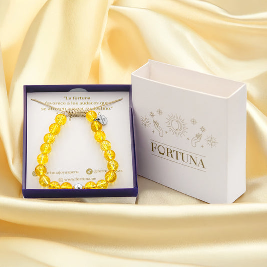 Pulsera de Citrina - Abundancia, Alegría y Energía Solar ☀️